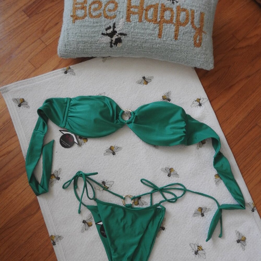 HMS Green Bikini Sz Large